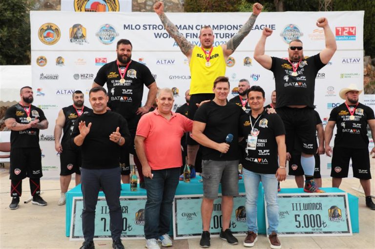 KELVIN DE RUITER Has Become the Champion of The STRONGMAN World Series Final Alanya