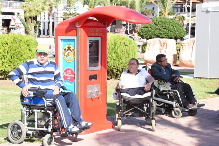 Battery-Operated Wheelchair Charging Station Points In Alanya