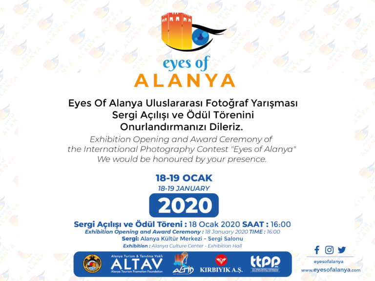 Eyes Of Alanya Uluslararası Fotoğraf Yarışması Sergi Açılışı ve Ödül Töreni