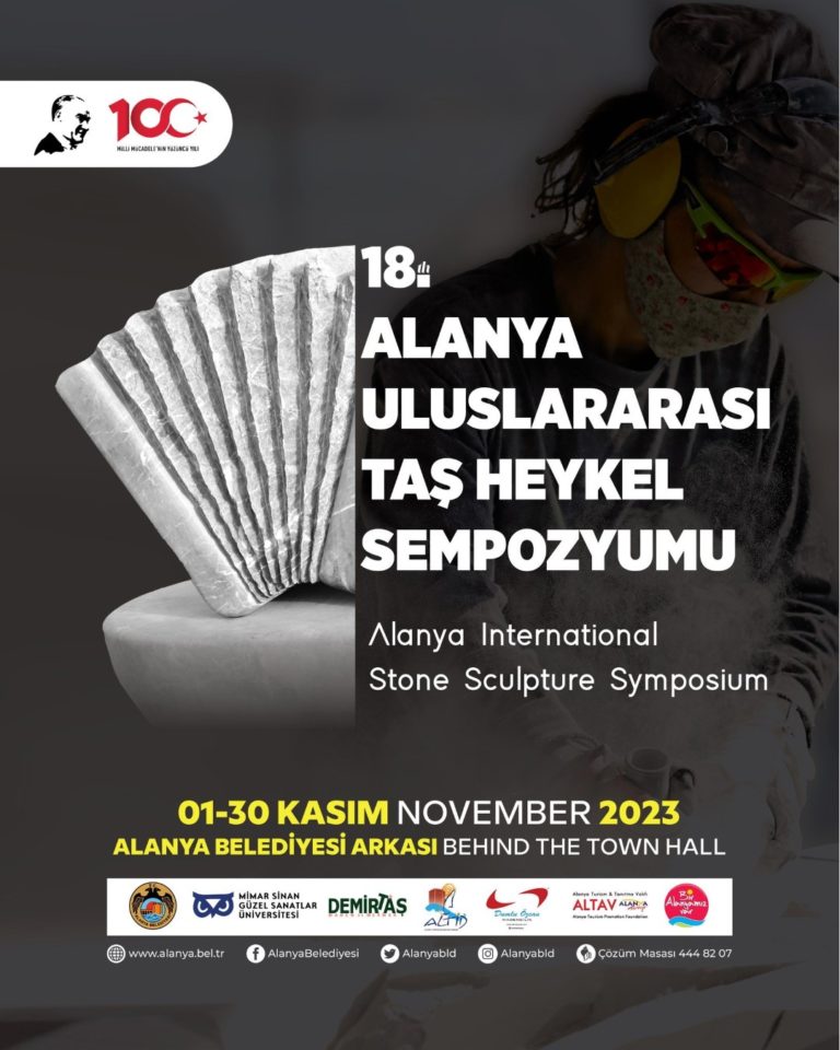 18TH INTERNATIONAL ALANYA STONE SCULPTURE SYMPOSIUM APPLICATIONS STARTED